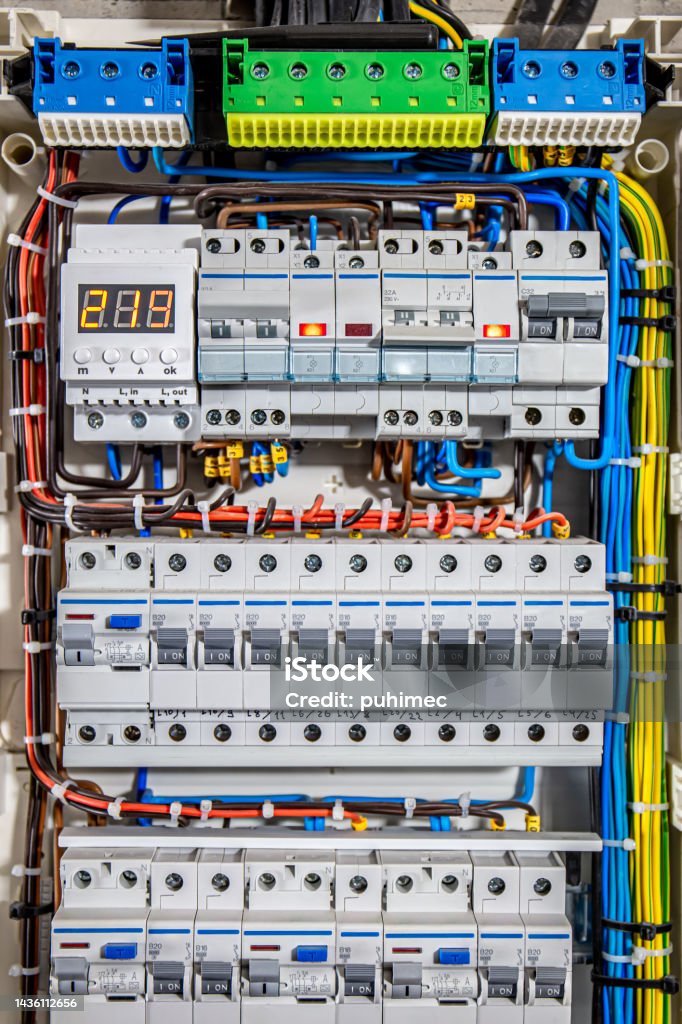 Tableau électrique connecté